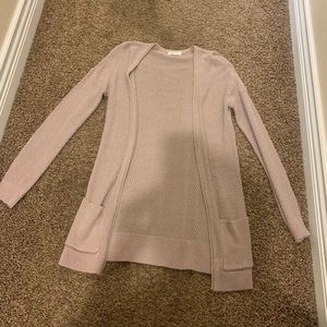 Light purple cardigan